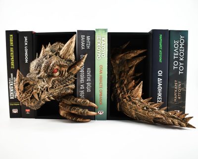 BookNooks Dragon Head And Tail Painted 3