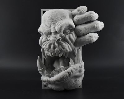 Orc Book Nook Light Gray without books
