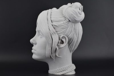 Character Headset Stands Billie Eilish Light Gray 3 1