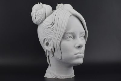 Character Headset Stands Billie Eilish Light Gray 8 1