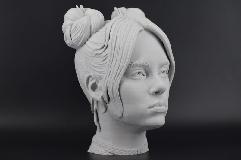 Character Headset Stands Billie Eilish Light Gray 8 1