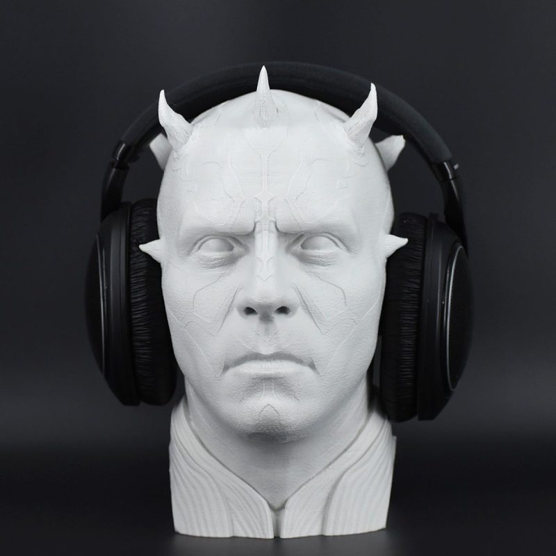 Character Headset Stands Darth Maul Light Gray 10 1