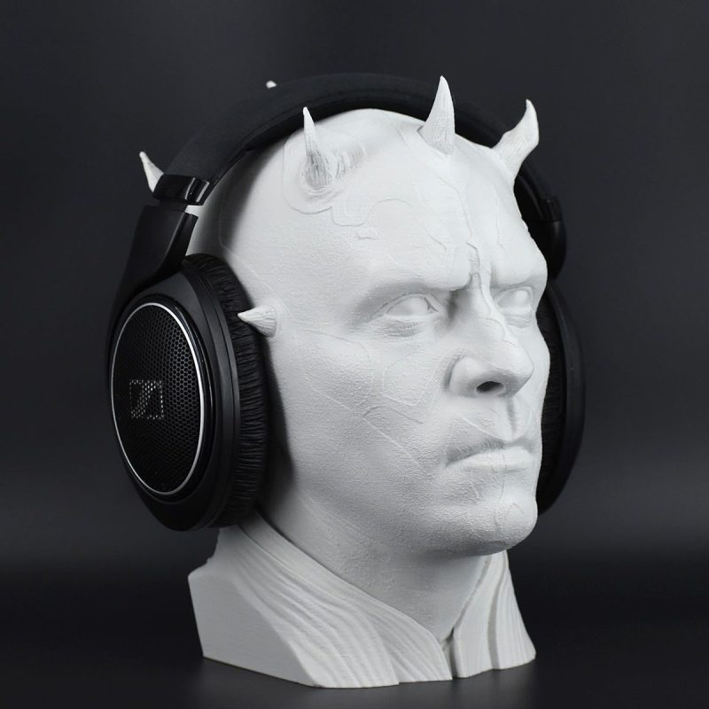 Character Headset Stands Darth Maul Light Gray 12 1