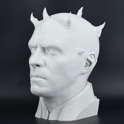 Character Headset Stands Darth Maul Light Gray 3 1