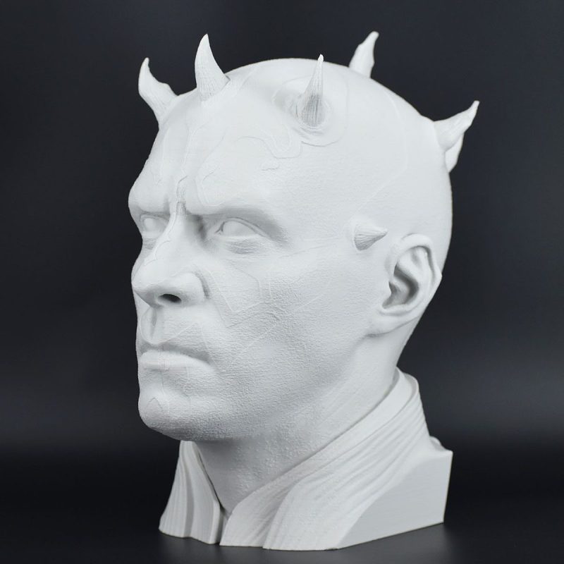Character Headset Stands Darth Maul Light Gray 3 1