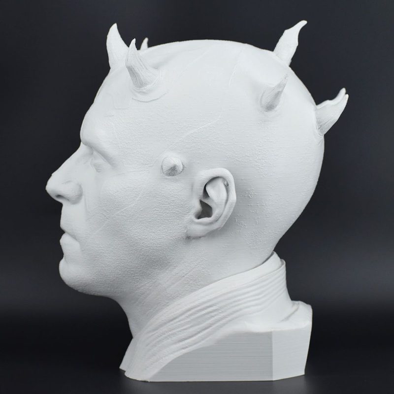 Character Headset Stands Darth Maul Light Gray 4 1