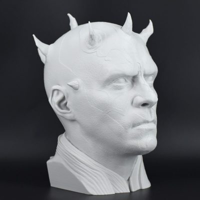 Character Headset Stands Darth Maul Light Gray 9 1