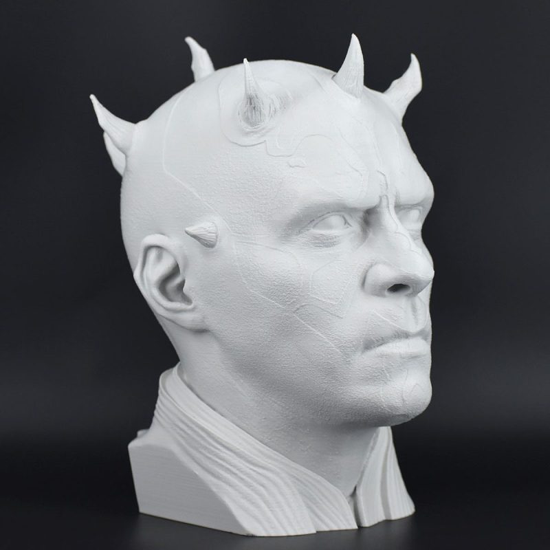 Character Headset Stands Darth Maul Light Gray 9 1