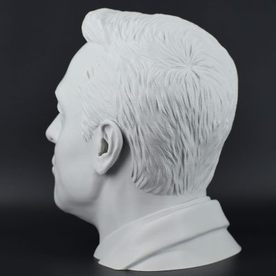 Character Headset Stands Elon Musk Light Gray 5 1