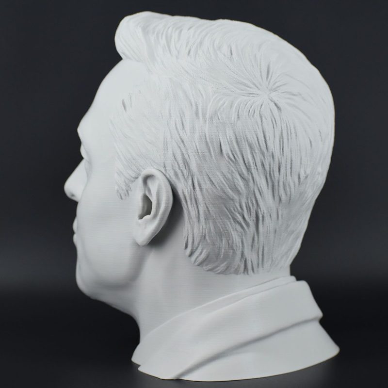 Character Headset Stands Elon Musk Light Gray 5 1