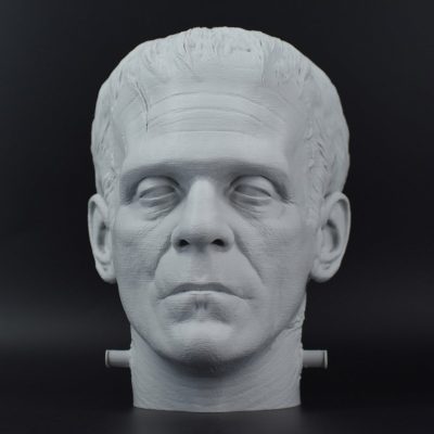 Character Headset Stands Frankenstein Light Gray 1 1
