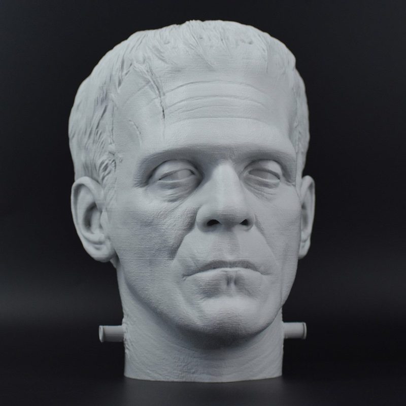 Character Headset Stands Frankenstein Light Gray 2 1