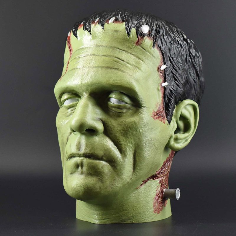 Character Headset Stands Frankenstein Painted 2 1
