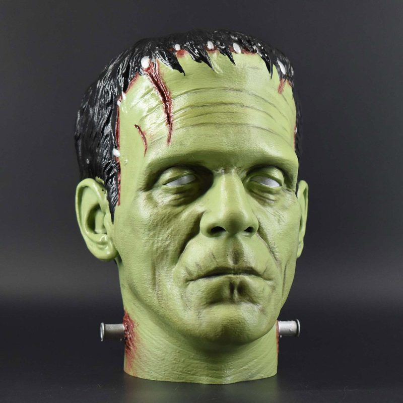 Character Headset Stands Frankenstein Painted 5 1