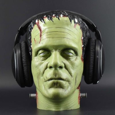 Character Headset Stands Frankenstein Painted 7 1