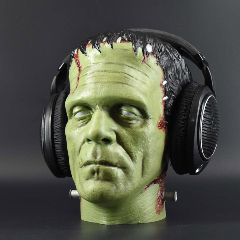Character Headset Stands Frankenstein Painted 8 1