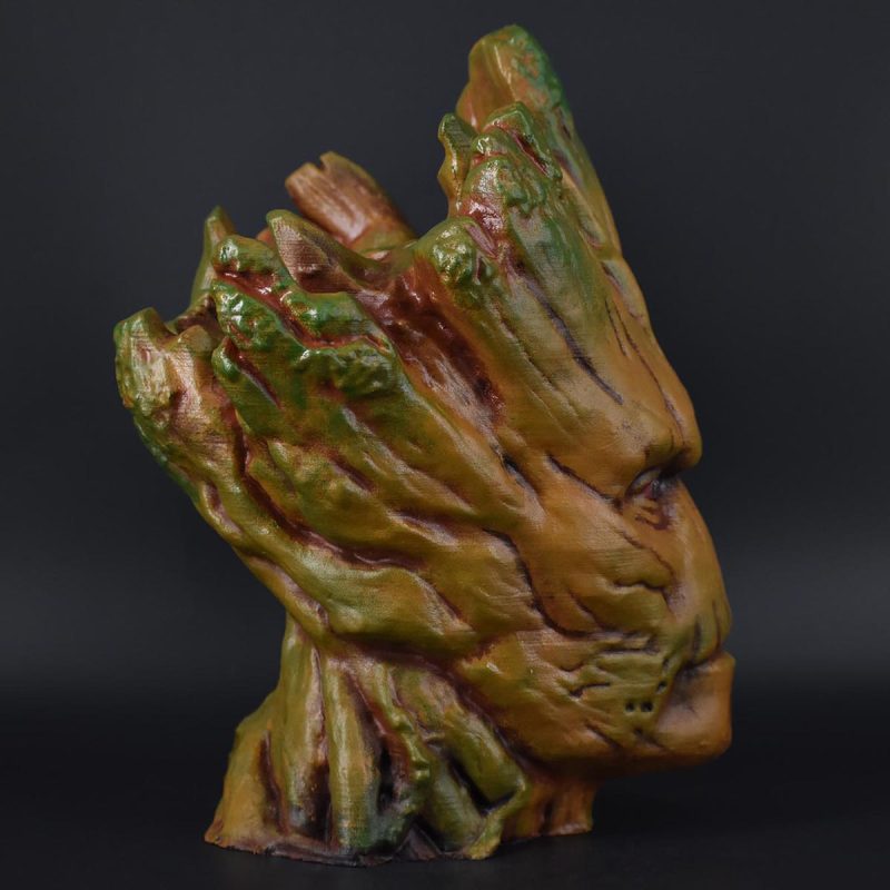 Groot Guardians of the Galaxy Marvel Headset Stand - Image 5