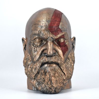 Character Headset Stands Kratos Painted 1 1