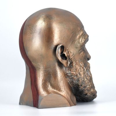 Character Headset Stands Kratos Painted 6 1