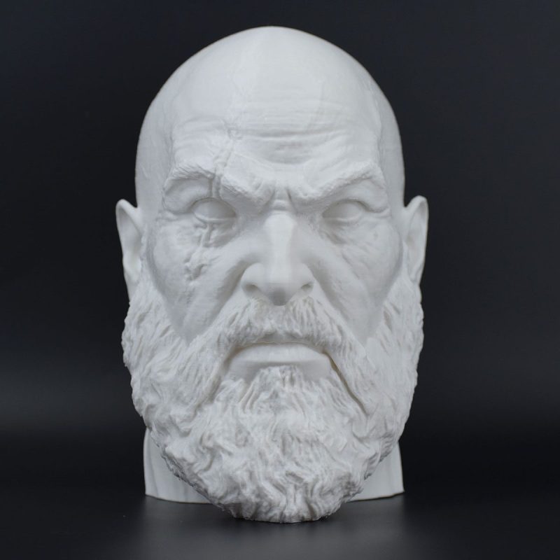 Character Headset Stands Kratos White 1 1