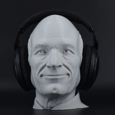 Captain Picard Star Trek Headset Stand