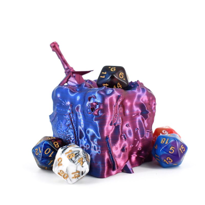 Dice Jails Gelatinous Cube Red Blue 1 1