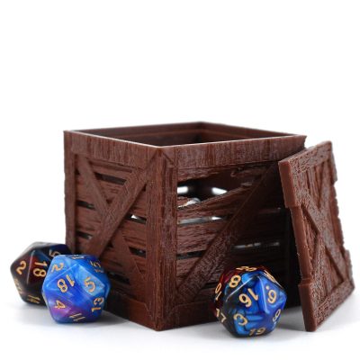 Wooden Crate Dice Jail