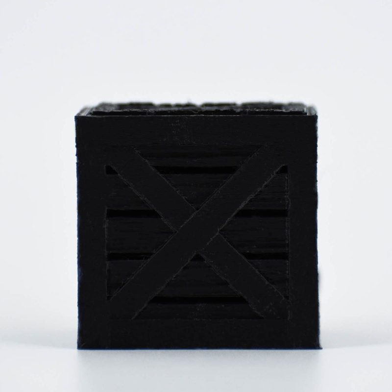 Dice Jails Wooden Crate Brown 5 1