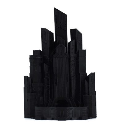 Cyberpunk City Dice Tower BLACK