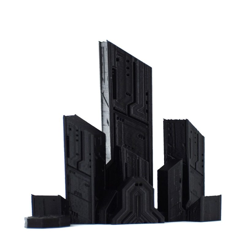 Cyberpunk City Dice Tower - Image 16