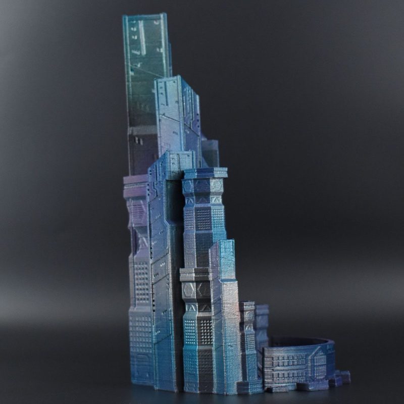 Cyberpunk City Dice Tower - Image 6