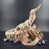 Dice Towers Dragon Skull Bone White 1
