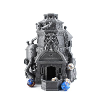 Drunken Dwarf Brewery Dice Tower Galaxy Silver