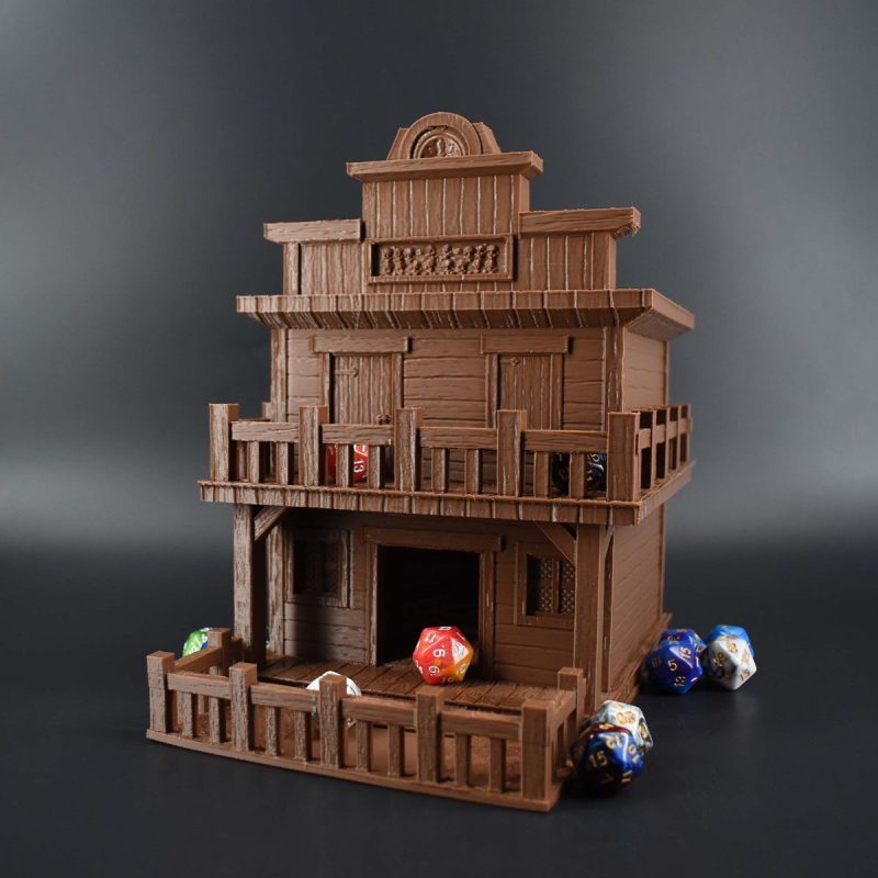 Dice Towers Ghost Town Brown 1