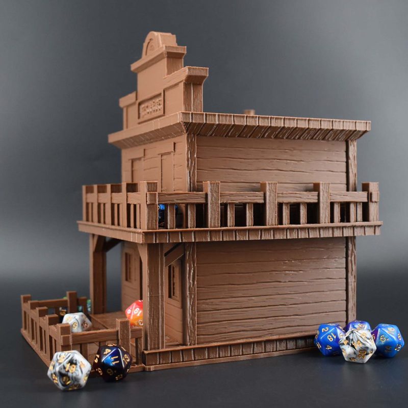 Dice Towers Ghost Town Brown 2