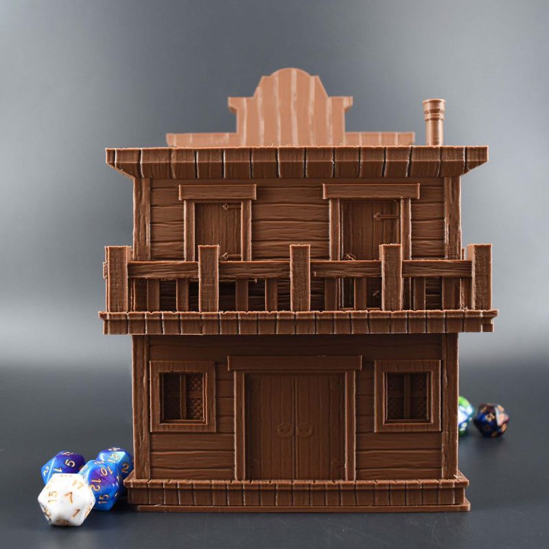 Dice Towers Ghost Town Brown 3
