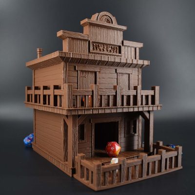 Dice Towers Ghost Town Brown 5