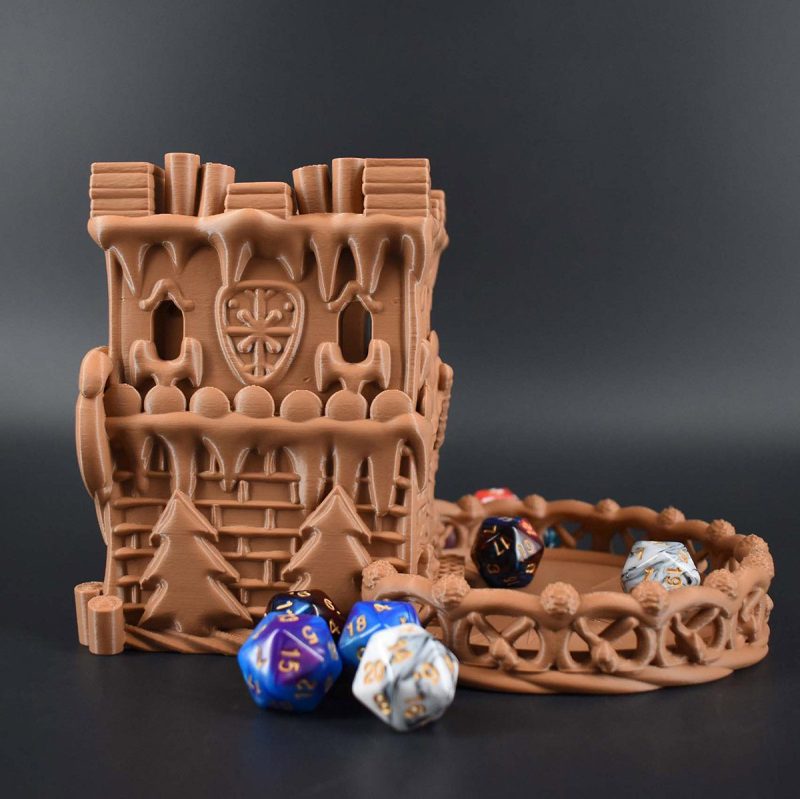 Gingerbread Dice Tower - Image 2