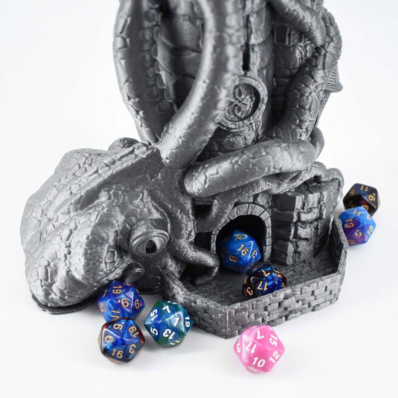 Dice Towers Kraken Galaxy Gray 5 1