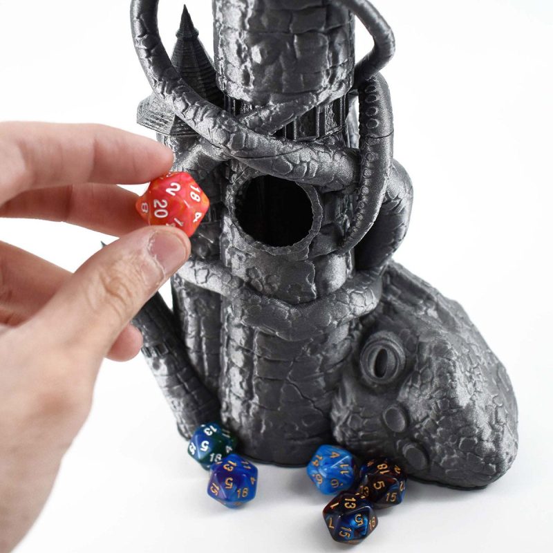 Dice Towers Kraken Galaxy Gray 6 1