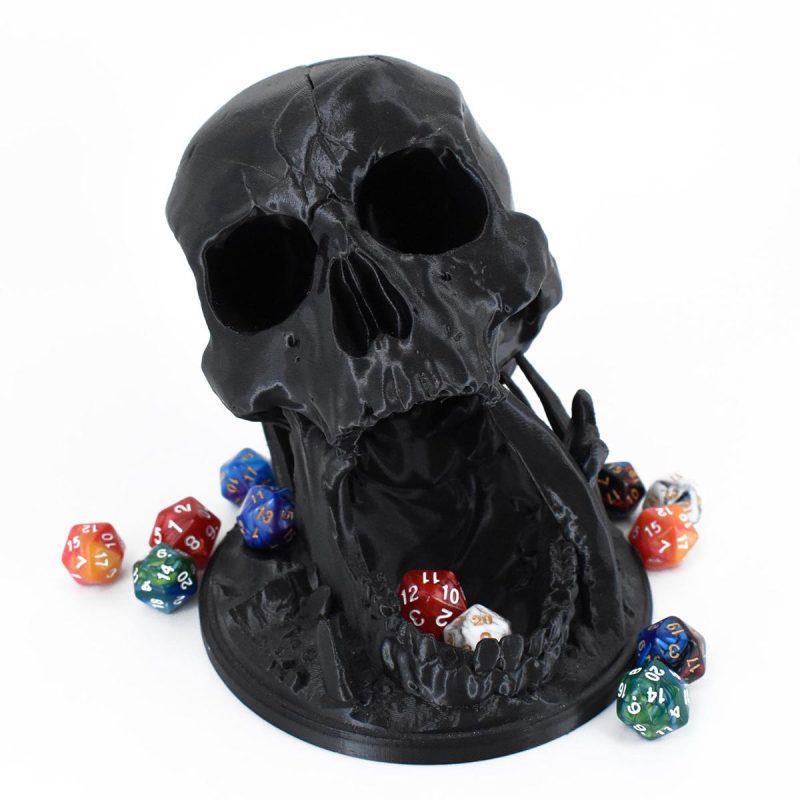 Dice Towers Skull Black 2 1