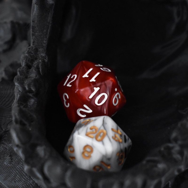 Dice Towers Skull Black 4 1