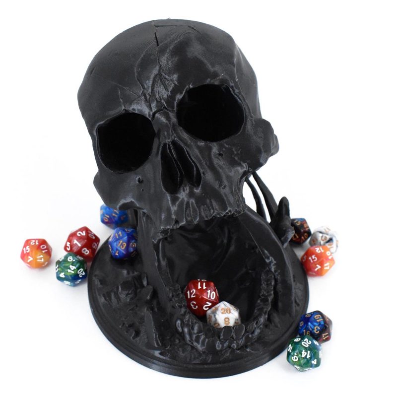 Dice Towers Skull Black 5 1