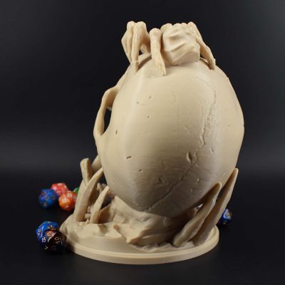 Dice Towers Skull Bone White 6 1