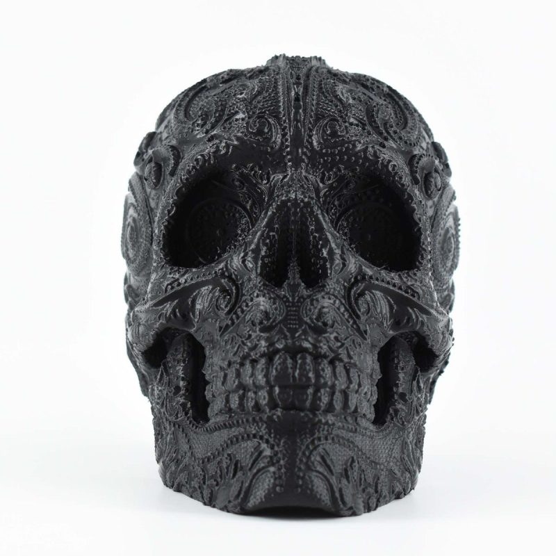 Sugar Skull Life Size Headset Stand - Image 11