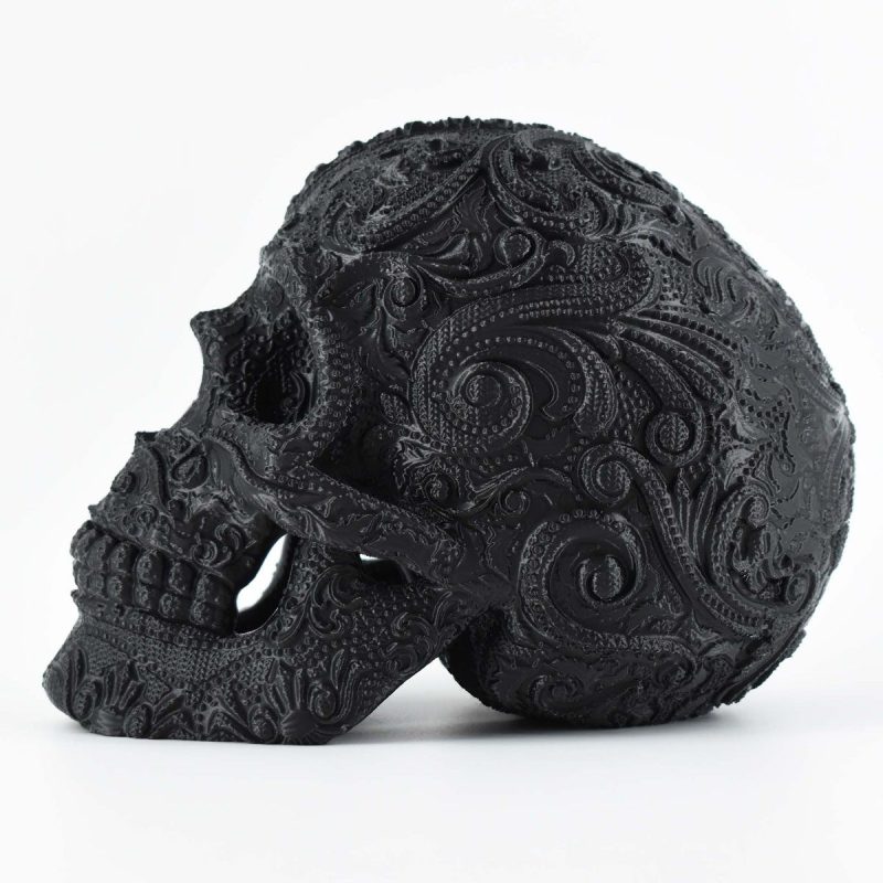 Sugar Skull Life Size Headset Stand - Image 9