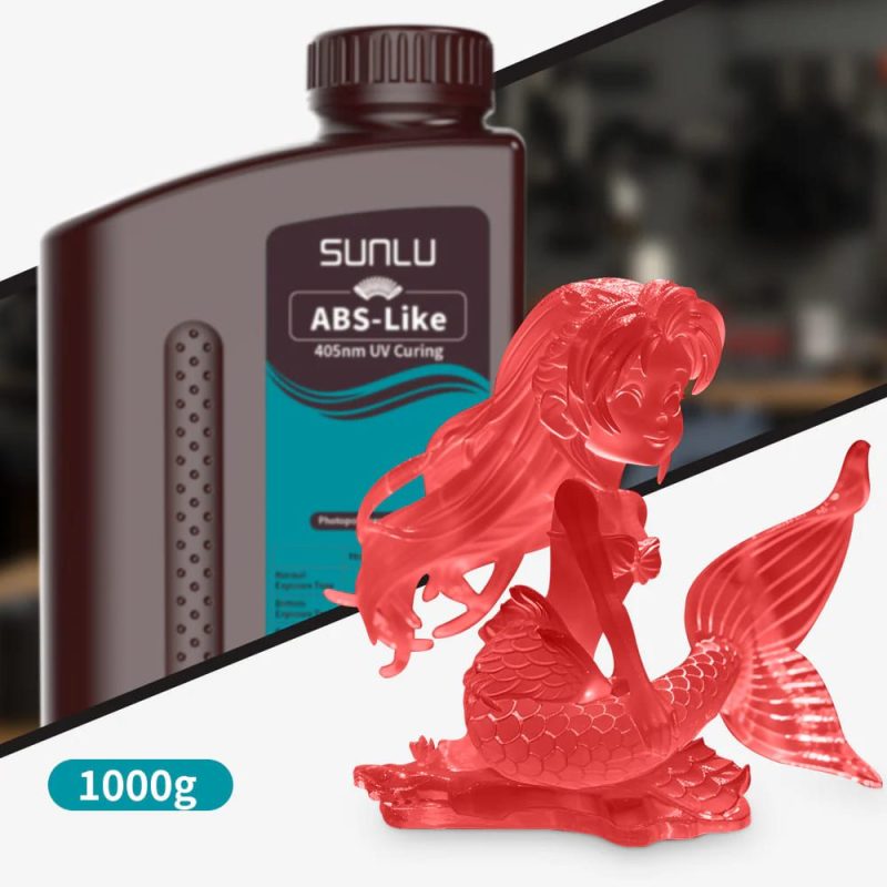 Sunlu ABS Like Resin Transparent Red