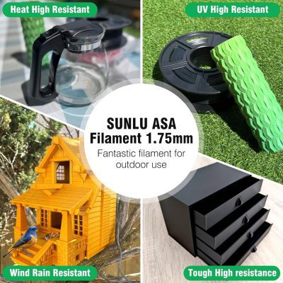Sunlu ASA 3D Printer Filament 1.75mm 1kg
