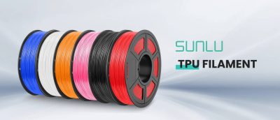 Sunlu TPU 3D Printer Filament 1.75mm 0.5kg